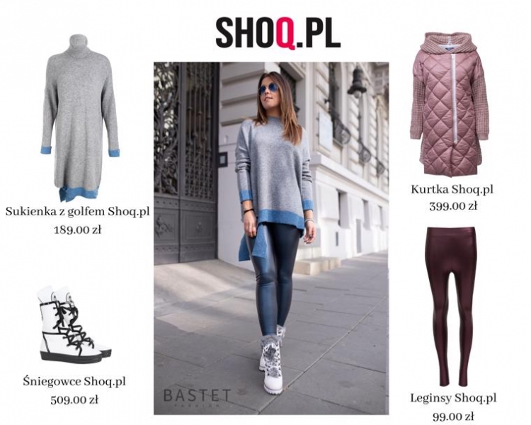 Metaliczne propozycje ubrań marki SHOQ