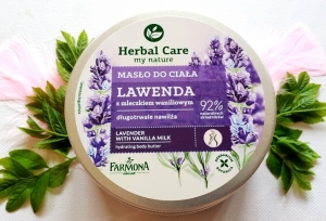 Farmona Herbal Care masło do ciała lawenda