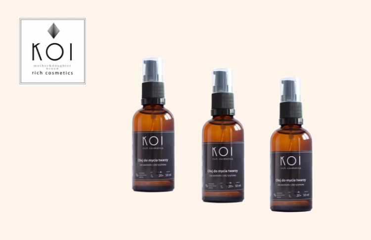 Olejek do mycia twarzy od Koi Cosmetics