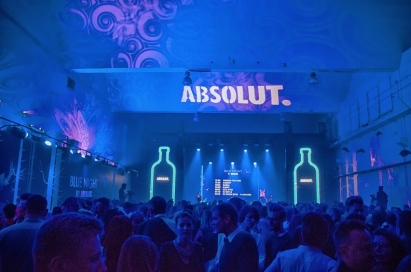 Fotorelacja Blue Night by Absolut