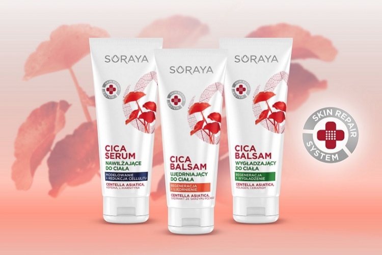 Nowość Soraya CICA pielęgnacja ciała