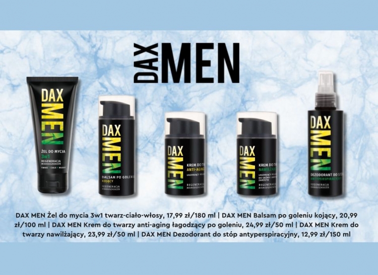 Pielęgnacja po męsku z Dax Men
