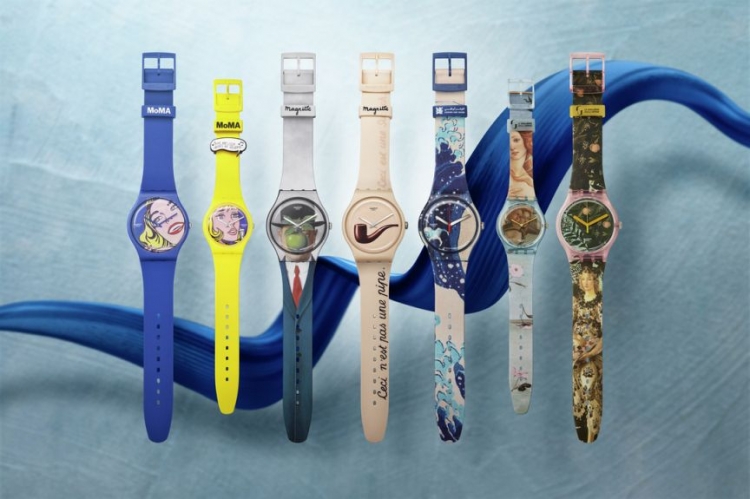 Swatch Art Journey dzieła sztuki na nadgarstek