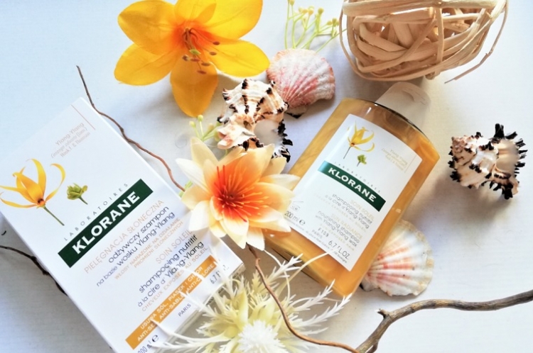 Klorane szampon na bazie wosku Ylang-Ylang