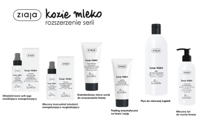 Nowe kosmetyki Ziaja z serii Kozie Mleko