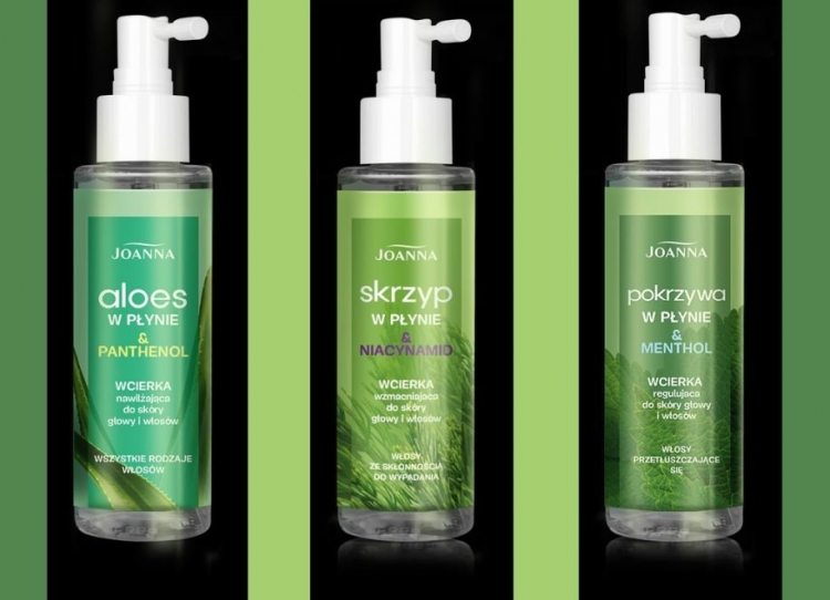 Nowość botaniczne wcierki do włosów Joanna