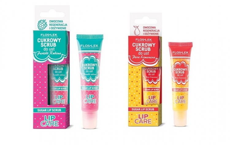 Kuszące usta z peelingami Floslek