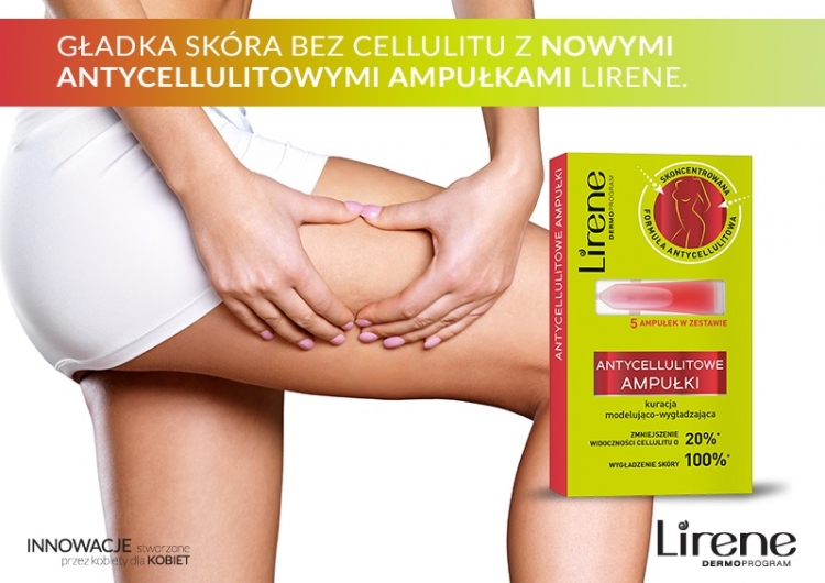 Nowość Lirene antycellulitowe ampułki
