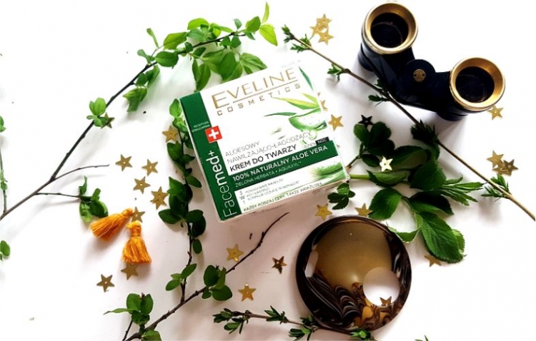 Eveline Cosmetics Facemed+ aloesowy nawilżająco-łagodzący krem do twarzy