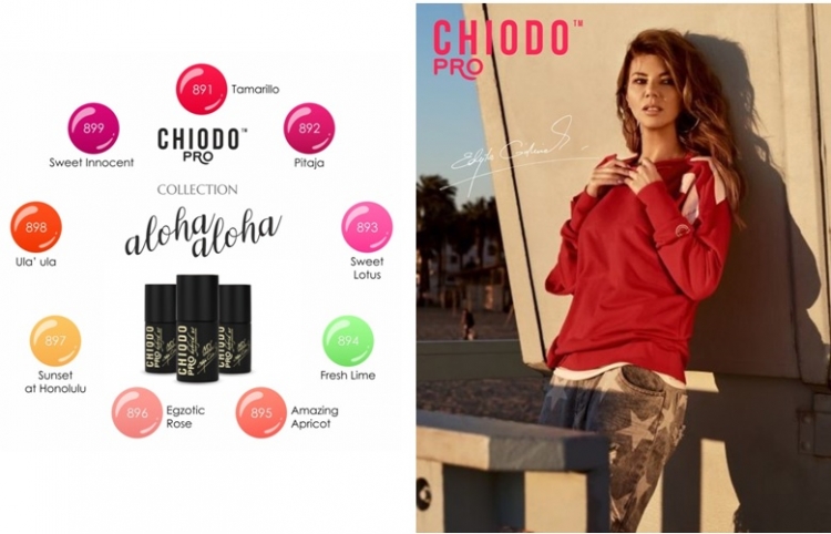 Wakacyjna paleta lakierów hybrydowych ChiodoPRO Aloha Aloha