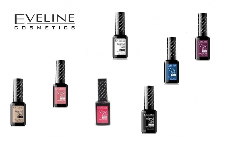 Eveline Cosmetics Vinyl Gel 2 in 1 Gel + Top Coat