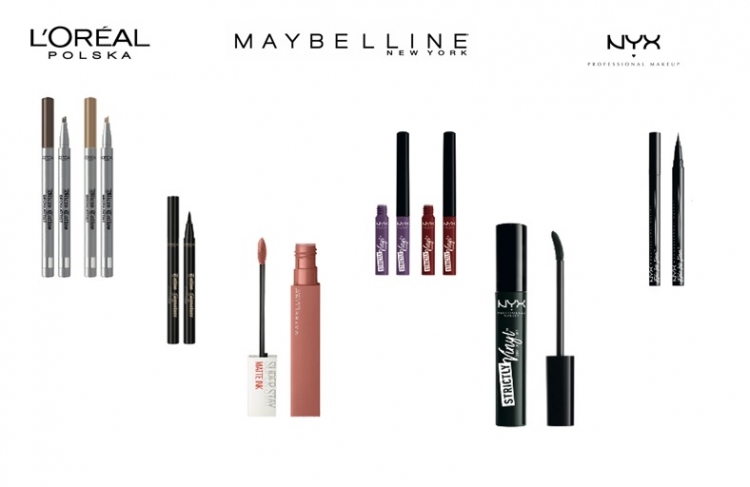 Trend INK w makijażu L’Oréal Paris x Maybelline x NYX Professional Make-up