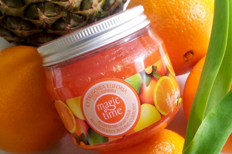 Farmona Magic Time cytrusowa euforia peeling cukrowy