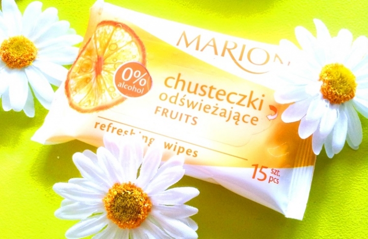 Marion chusteczki odświeżające fruit