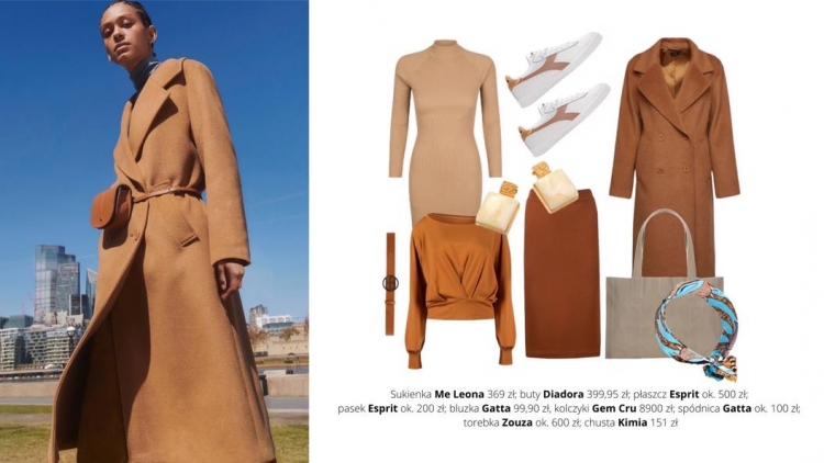 Focus na beż - jesienne stylizacje