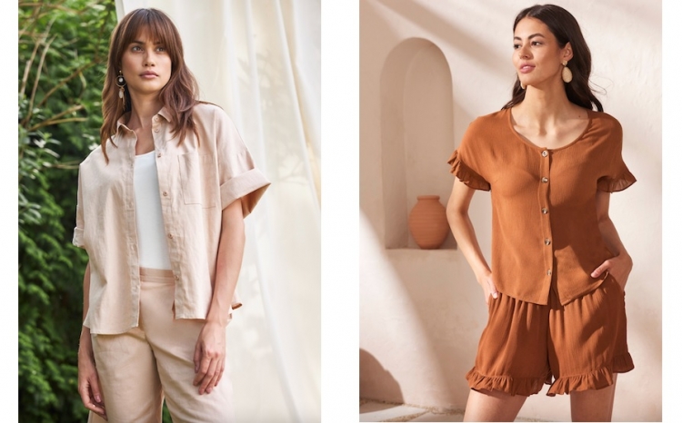 Idealny letni total look w kolorach natury