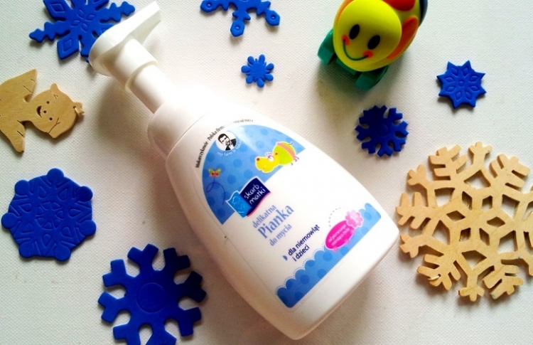 Skarb Matki delikatne pianka do mycia dla niemowląt i dzieci