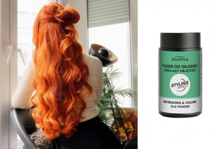 Nowość Joanna puder do włosów Styling Effect