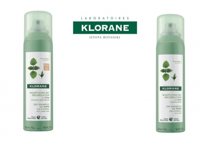 Klorane suche szampony na bazie ekstraktu z pokrzywy