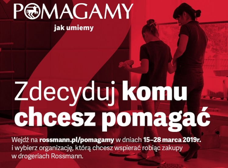 Klienci Rossmanna sami zdecydują komu pomogą