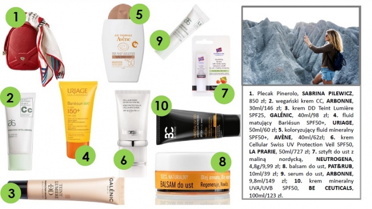 Kosmetyczni towarzysze (w) podróży