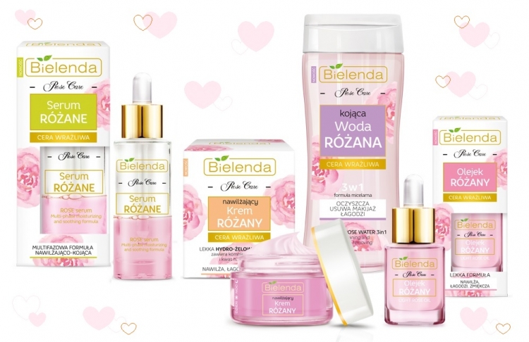 Bielenda Rose Care różana rozkosz na Walentynki