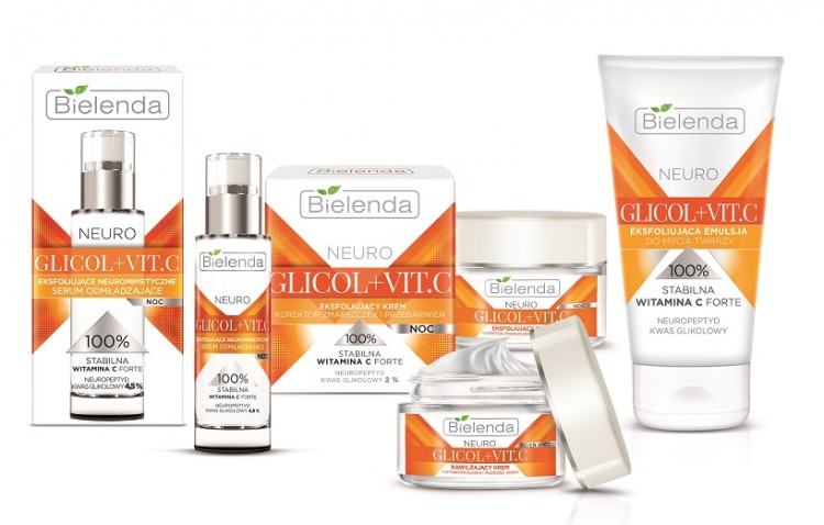 Linia Bielenda Neuro Glicol + Vit. C