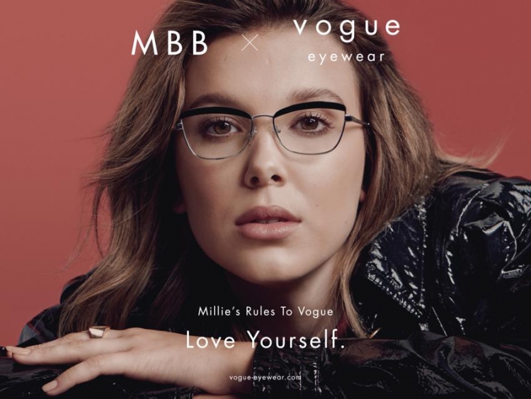 Millie Bobby Brown ambasadorką Vogue Eyewear