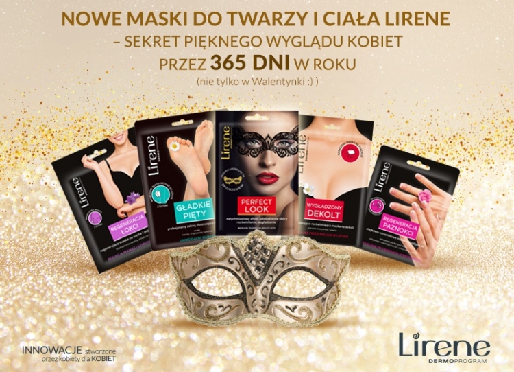 Nowe maski do twarzy i ciała Lirene