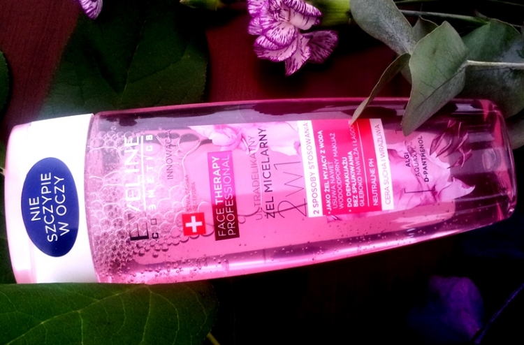 Eveline ultradelikatny żel micelarny 2w1