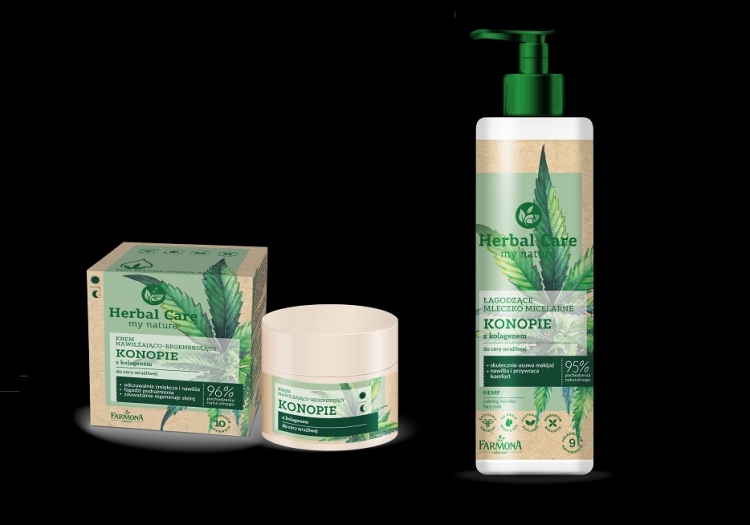 Herbal Care pielęgnacja twarzy z konopiami