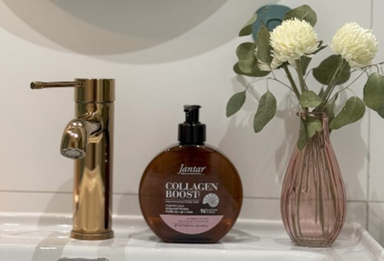 Jantar skoncentrowane mydła do rąk i ciała