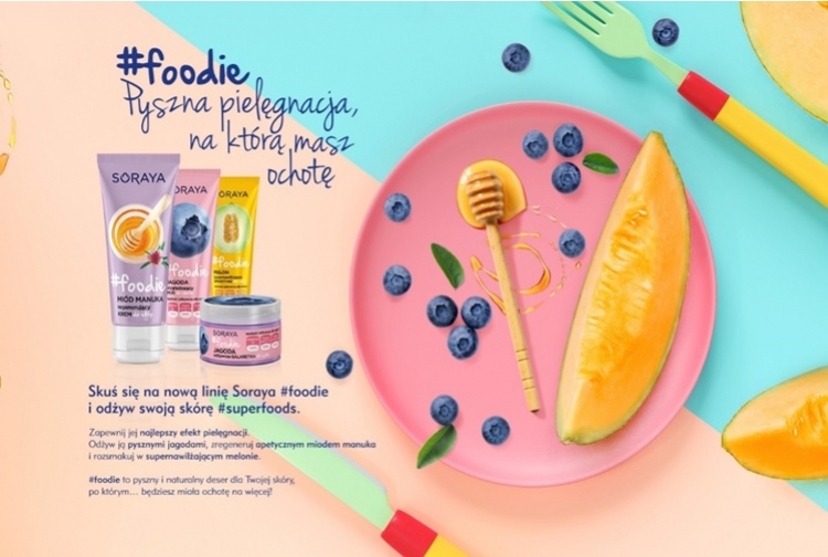 Nowa linia kosmetyków Soraya #foodie