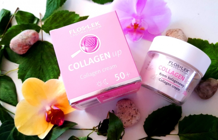 Floslek Collagen up krem kolagenowy 50 + na dzień i na noc