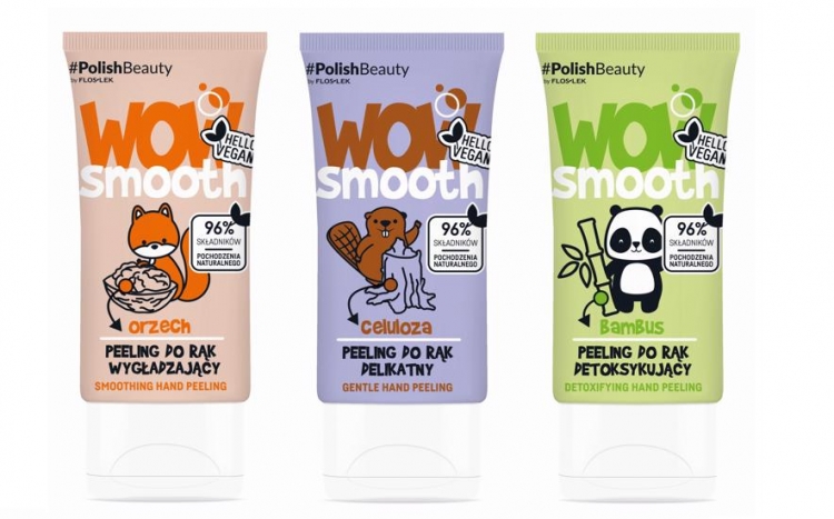Nowość peelingi do rąk Floslek WOW smooth