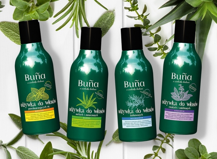 Ziołowe odżywki Buña dla pięknych włosów