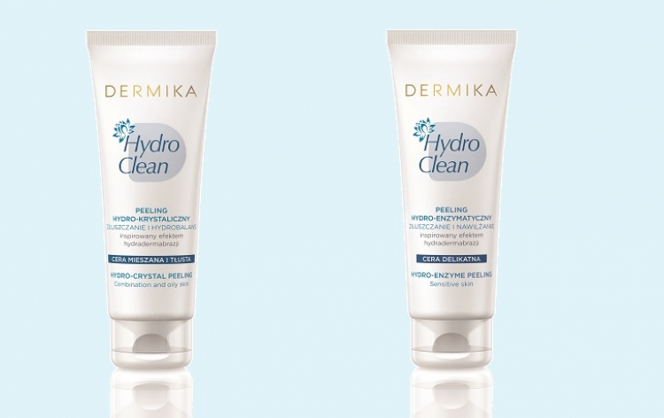 Nowe peelingi Dermika HydroClean
