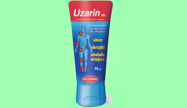 Uzarin do letniej apteczki