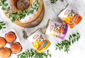 Szybka babka z masą krówkową Helio