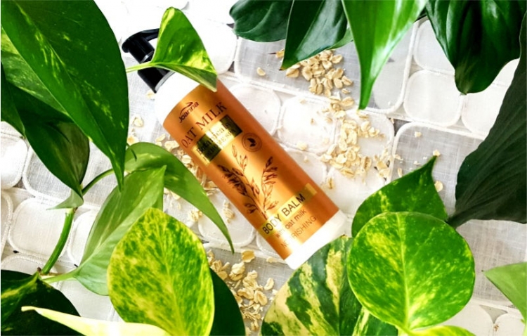 Joanna Oat Milk odżywczy balsam do ciała z mleczkiem owsianym