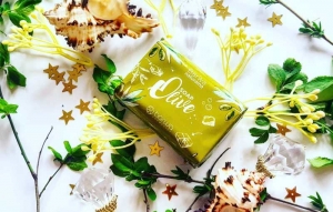Barwa oliwkowe mydło w kostce Olive Soap