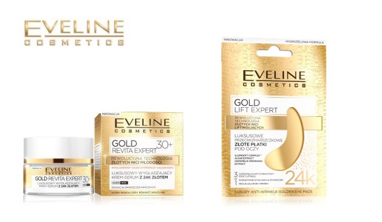 Szczerozłote nowości Gold Lift Expert Eveline Cosmetics