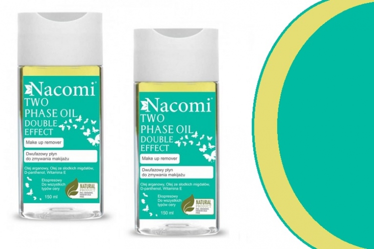 Dwufazowy płyn do demakijażu Nacomi