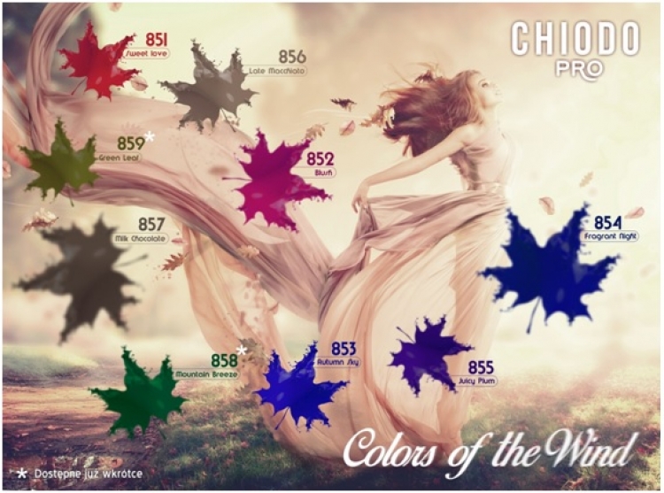 Jesienna paletka od ChiodoPRO „Colors of the Wind”