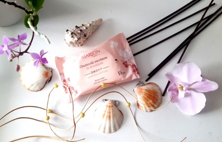 Marion Japoński Rytuał chusteczki micelarne do demakijażu