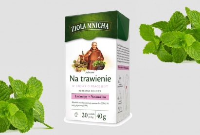 Herbatka Zioła Mnicha na trawienie