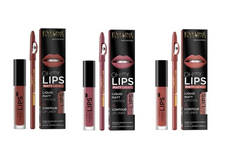 Eveline Cosmetics Oh! My Lips Matt Lip Kit
