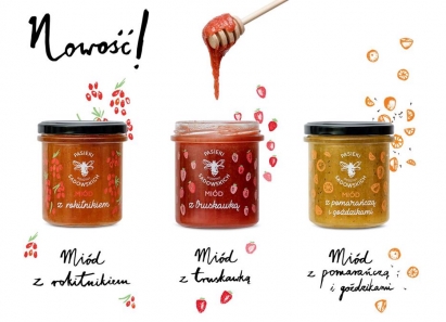 Pyszne trio nowych miodowych smaków