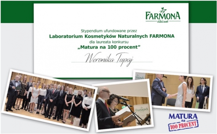 Matura na 100 procent z Laboratorium Kosmetyków Naturalnych Farmona