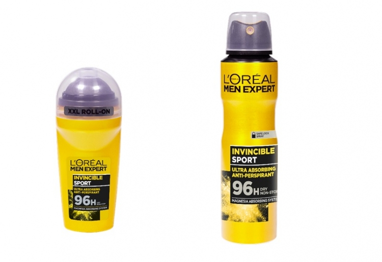 Skuteczność z L'Oreal Invicible Sport
